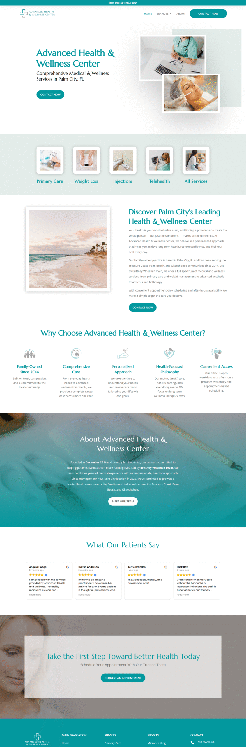 Health Center Website